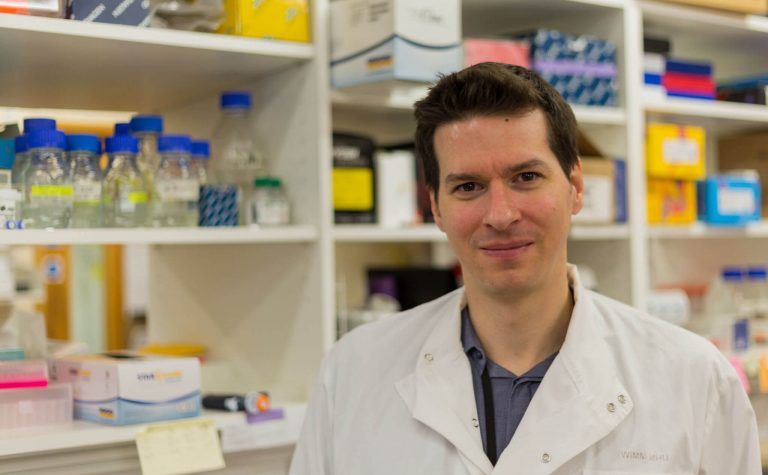 Dr David Clynes - a researcher for Children with Cancer UK