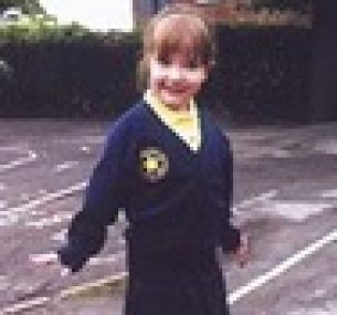 Maisie at school.