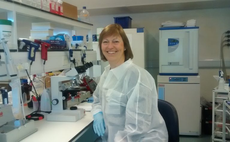 Professor Ruth Jarrett is developing one of many new blood tests for cancer