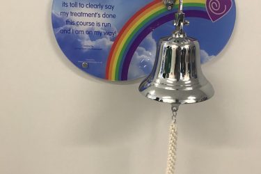 End of Treatment Bell at Birmingham Children's Hospital