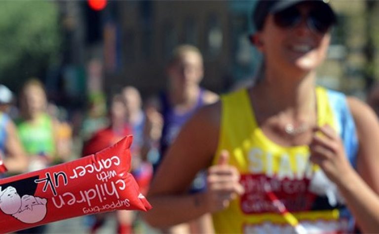 supporters running