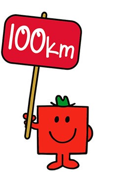 100km icon