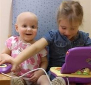 two little girls