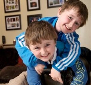 Brothers, Ethan and Kai,were treated for leukaemia at Birmingham Children's Hospital