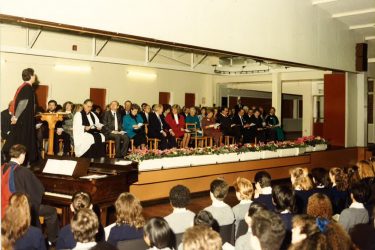 Diana school assembly