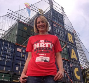 Liz lady in red t shirt dirty weekend