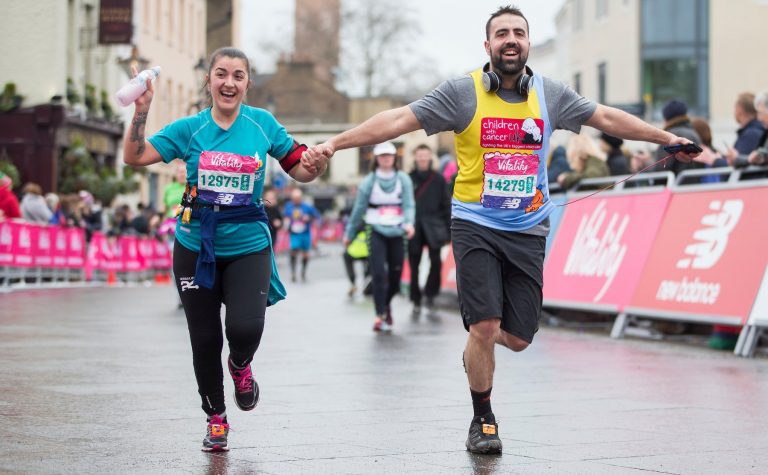 Vitality Big Half runner in 2018