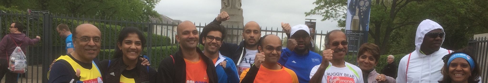 Dinesh london marathon