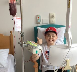 Felix He has also had a number of blood transfusions