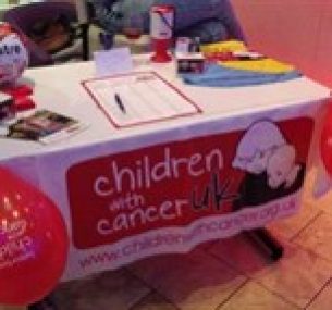 fundraising table