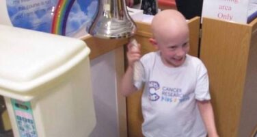 Jacob boy ringing the bell