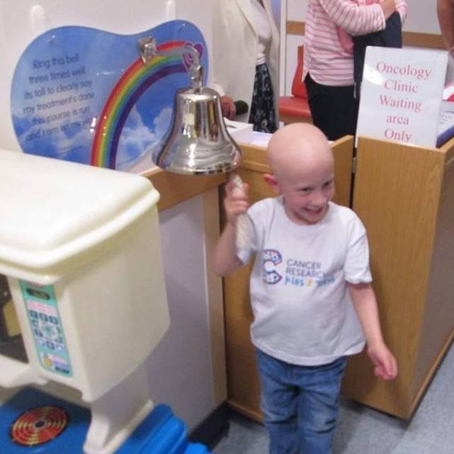 Jacob boy ringing the bell