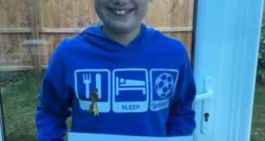 Isaac ccam wear the ribbon