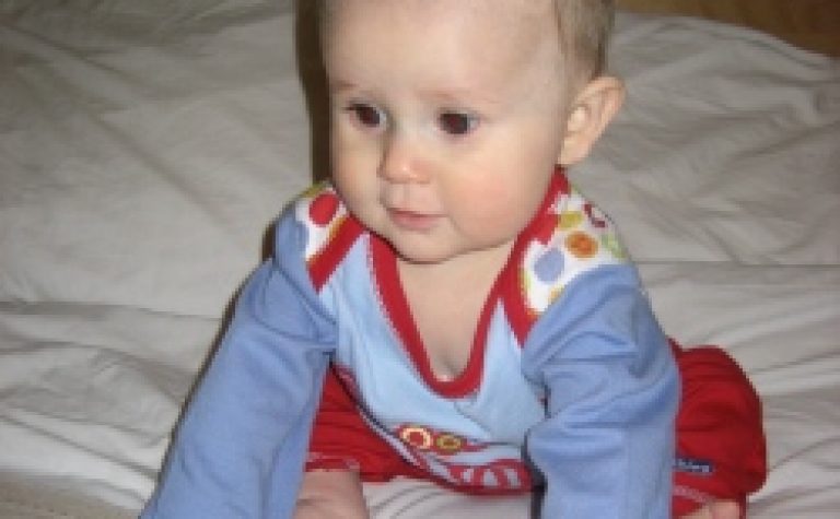 Luke when he was a baby