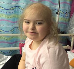 aml leukaemia in children: Abbie