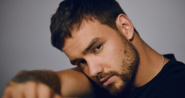 A close up of Liam Payne looking into the camera