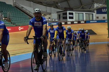 Kwik Fit tour de branch cycling team