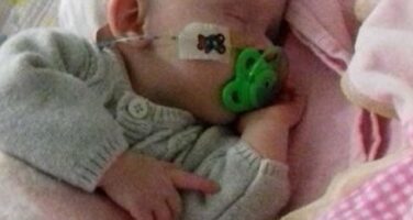 Lucie in hospital