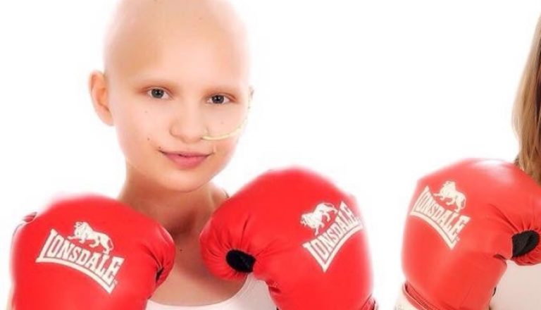 Fighting cancer Ellie