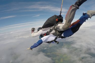 two men Sky Dive