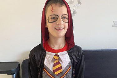 Kodie as harry potter