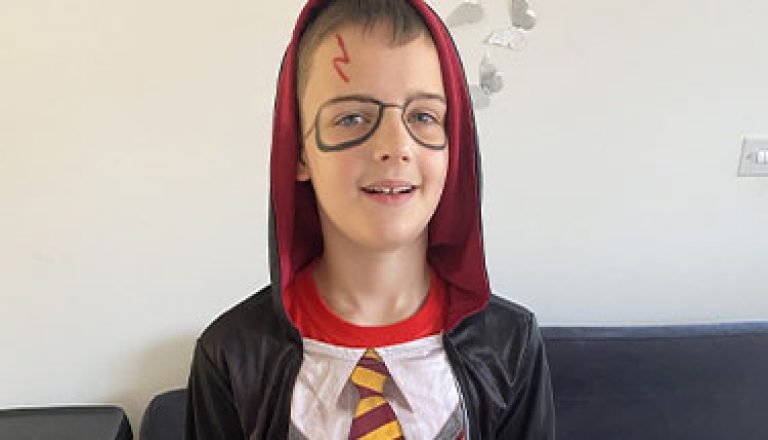 Kodie as harry potter