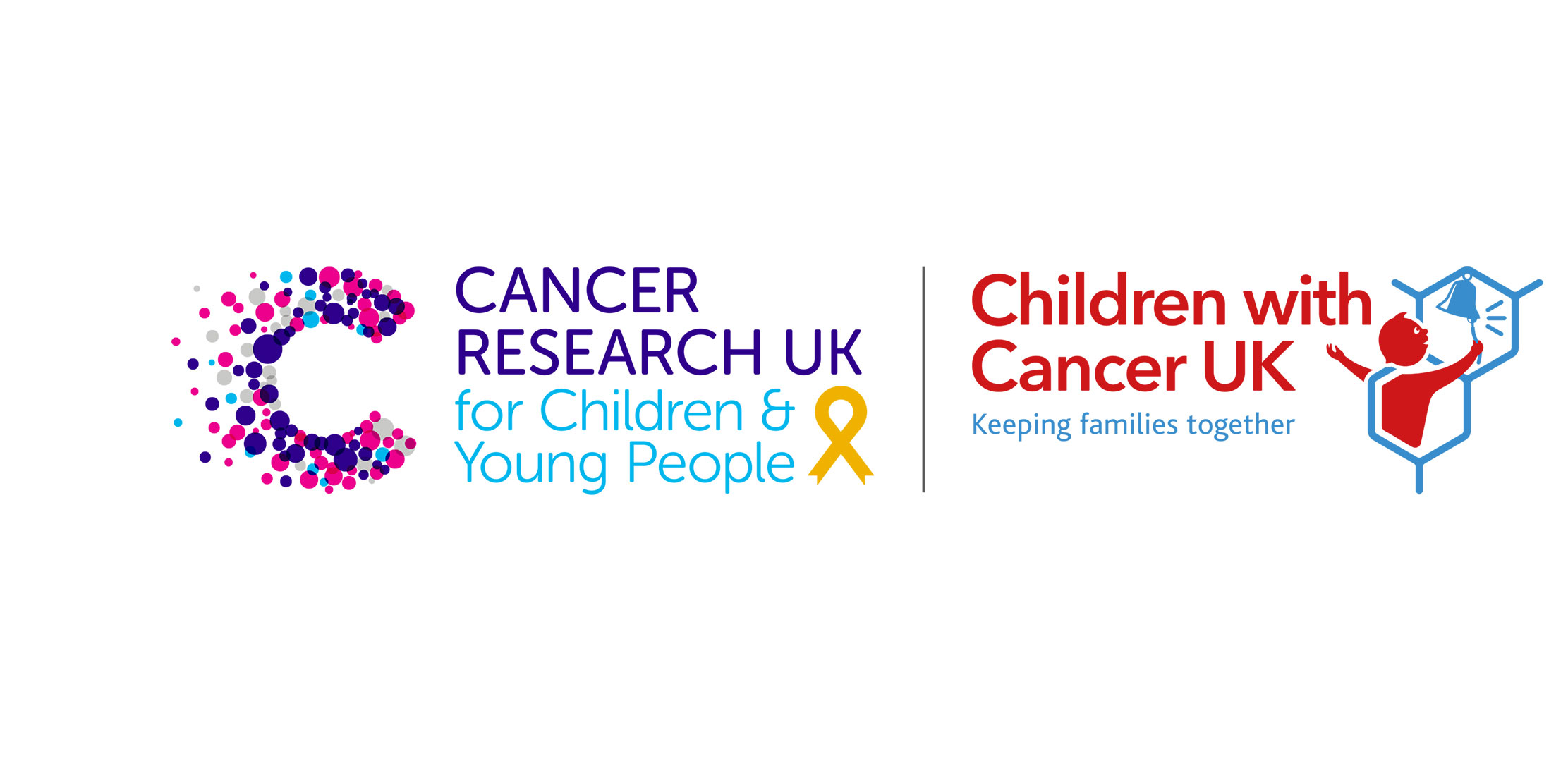 Cancer Research UK and Children with Cancer UK joint logo