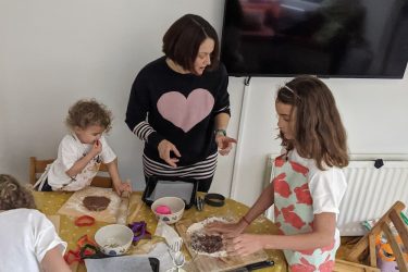 Phoebe at the Children with Cancer UK virtual baking party (2)