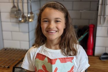Phoebe at the Children with Cancer UK virtual baking party (4)