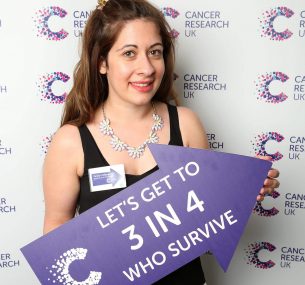 penny volunteering for cancer research uk