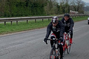 The Orchard brothers cycling