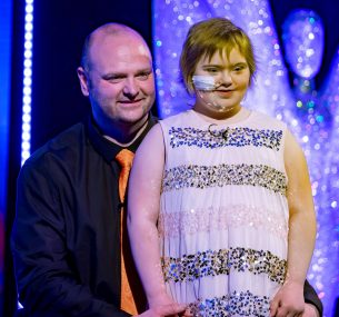 Paul and Abbie at Pride of Birmingham May 2021