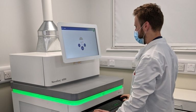 The NovaSeq 6000 in situ at the West Midlands Regional Genetics Laborato... Cropped