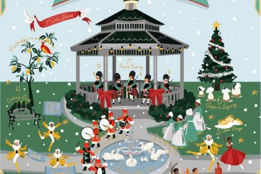 12 Days of Christmas - Paperchase Christmas card