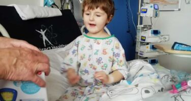 when Bridenni was first diagnosed in piam brown ward Southampton hospital in February 2020.