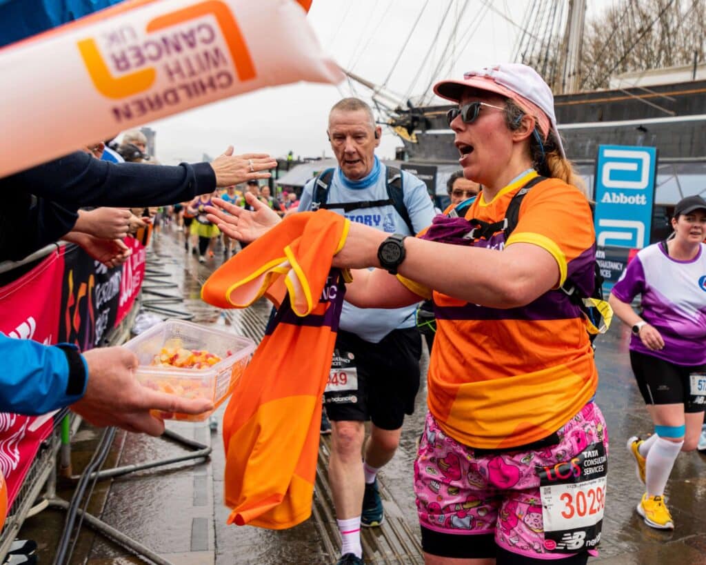 Female LondonMarathon Runner