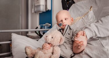 Jack in hospital bed
