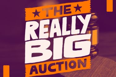 Really big auction logo