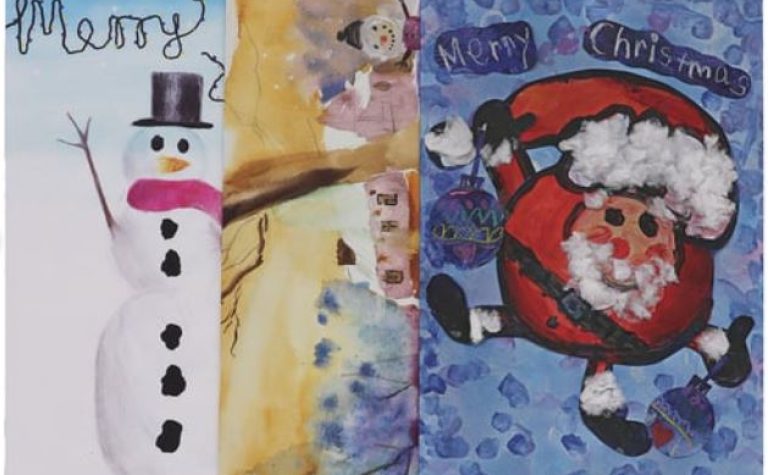charity christmas cards sun entertainer