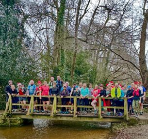 Runners on bridge for reindeer FOM