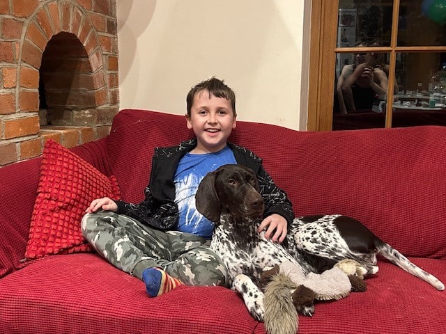 Jamie and Luna!