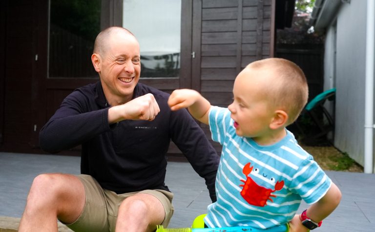 Mason and his dad Fathers Day Still 04