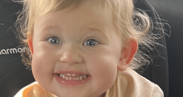 Gracie smiling