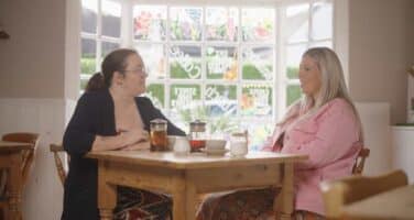 Bereaved mothers, Leanne and Sarah