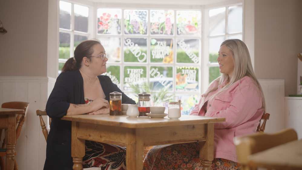 Bereaved mothers, Leanne and Sarah