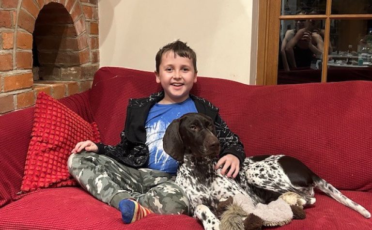 Jamie and Luna!