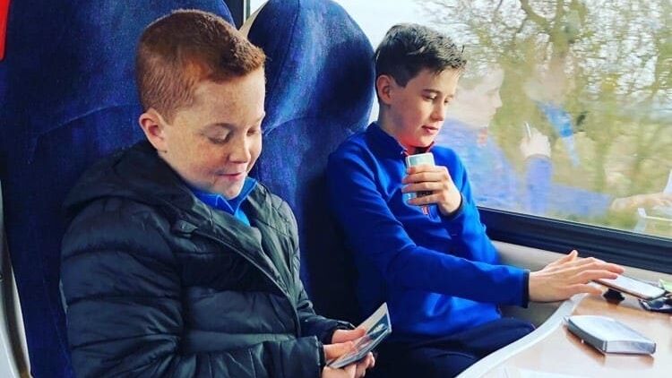Sam Sharland and Luke Everett